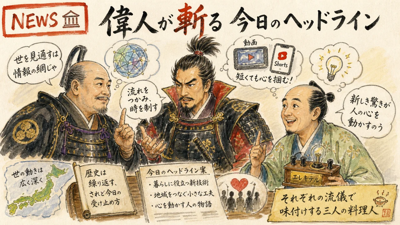偉人が斬る 徳川家康 織田信長 平賀源内 グラレコ
