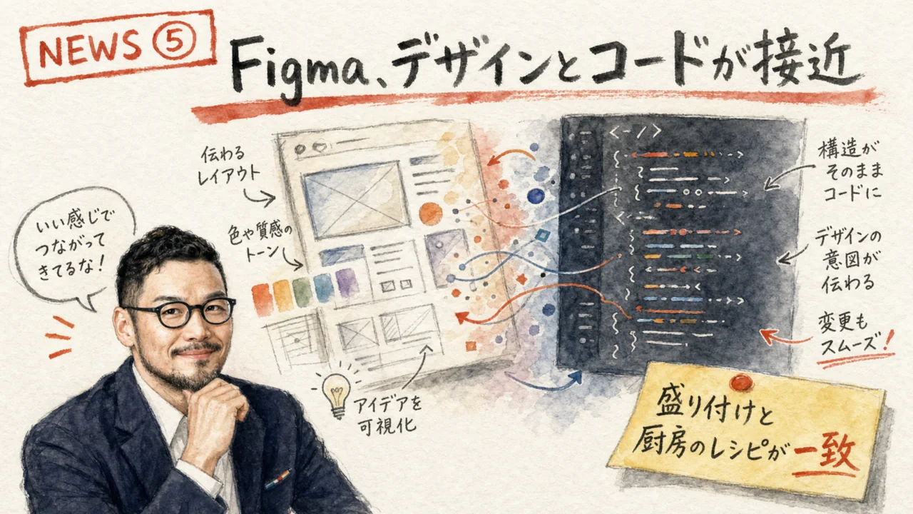 NEWS⑥ Figma auto layout 更新 グラレコ
