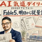 Claude Fable 5、明日から従量課金へ。GPT-5.6もGeminiも一般提供はまだ先【最新AIニュース解説】2026年7月7日号