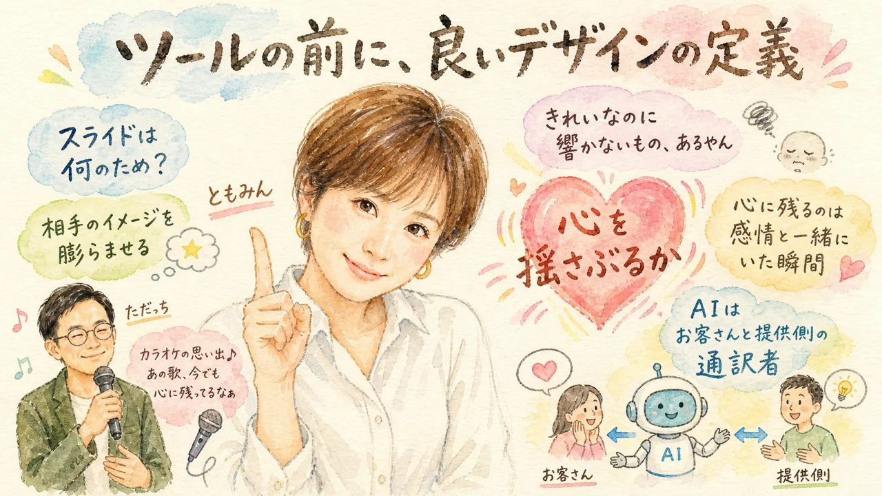 良いデザインの定義と心を揺さぶる話