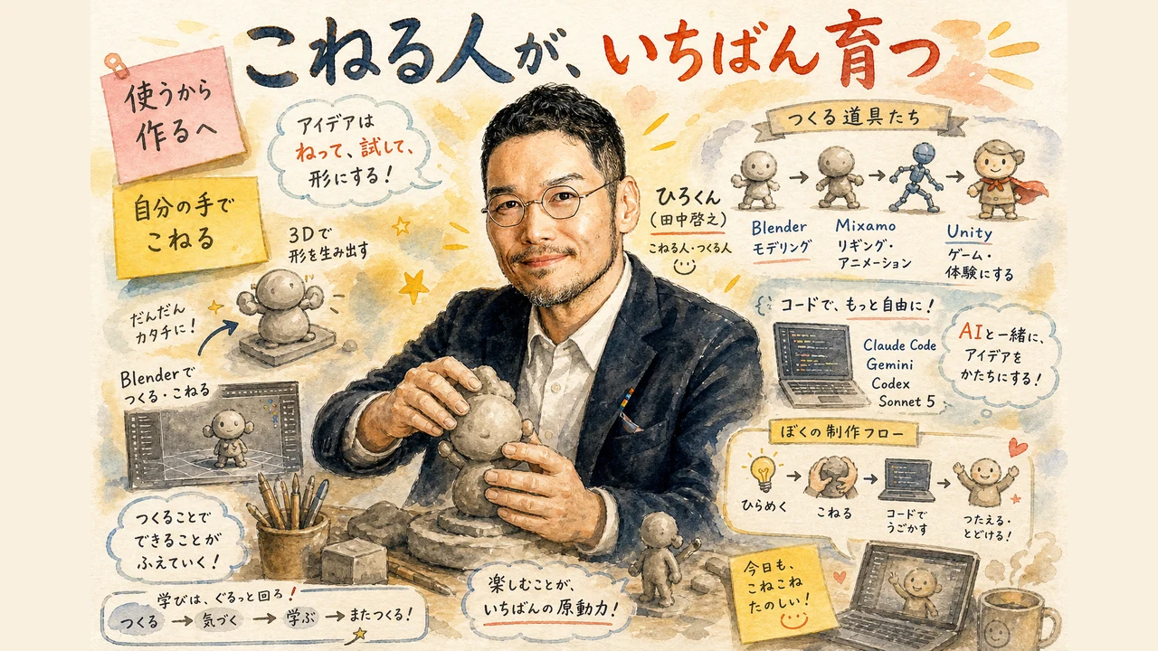 ひろくんコラム：使うから作るへ