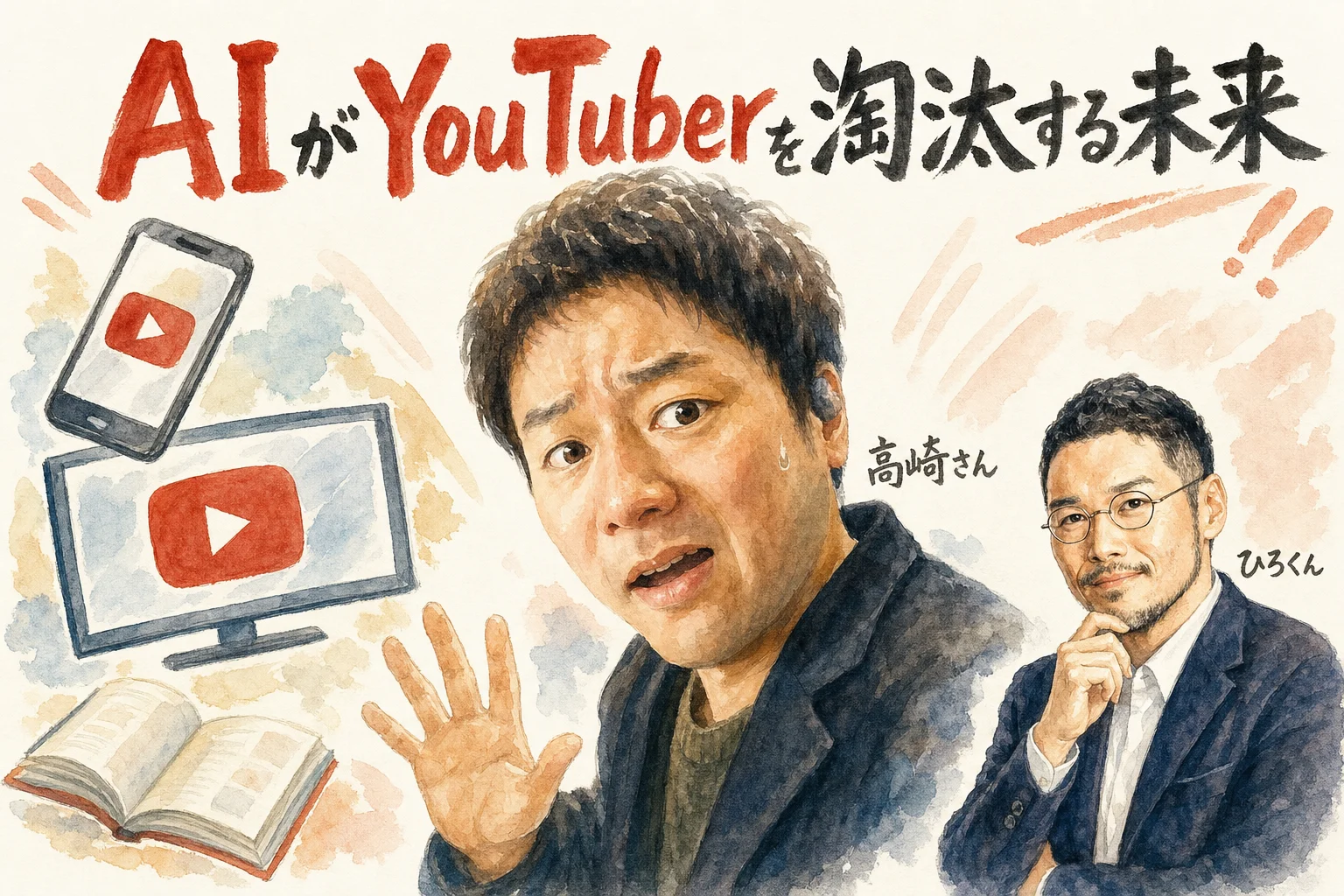 AIがYouTuberを淘汰する未来――入院中の高齢患者が教えてくれたこと