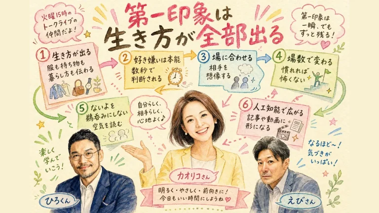 経営者の第一印象はなぜ重要か（アイキャッチ）