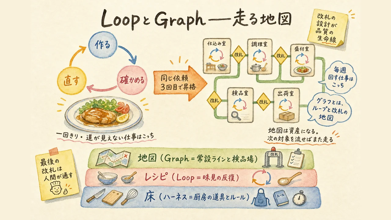 LoopとGraphの使い分けと走る地図の全体図