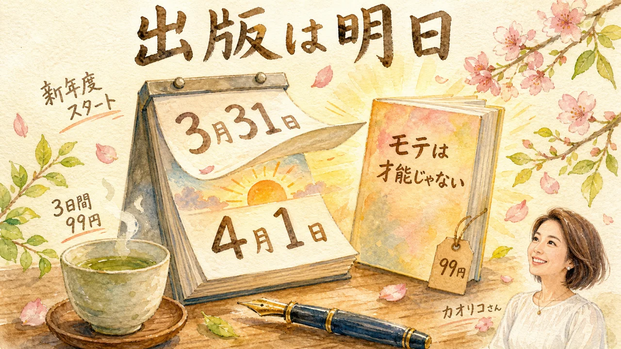 出版は明日 新年度初日を選んだ舞台裏のグラレコ図解