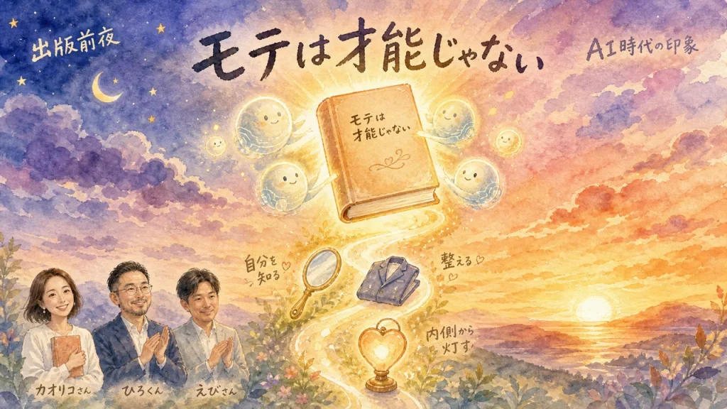 カオリコさん新刊出版前夜LIVE 全体図グラレコ