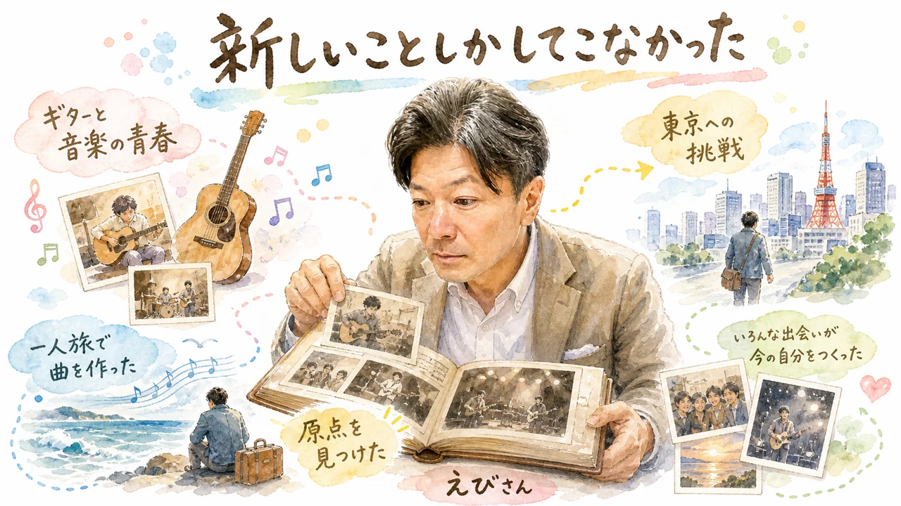 『新しいことしかしてこなかった』——写真とアルバムが引き出した原点