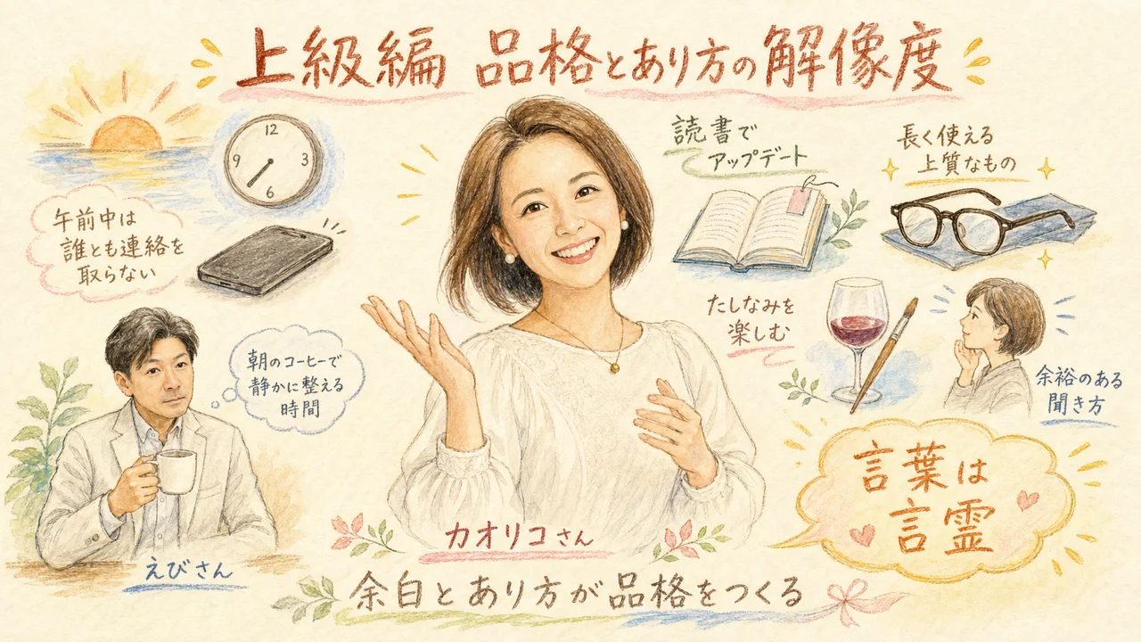 上級編グラレコ：品格とあり方の解像度・余白と聞き方（カオリコさん・えびさん）
