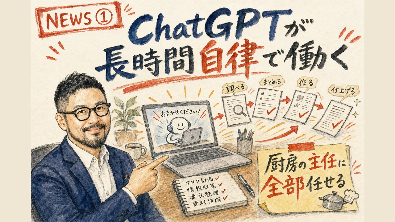 ChatGPT Workエージェントの図解