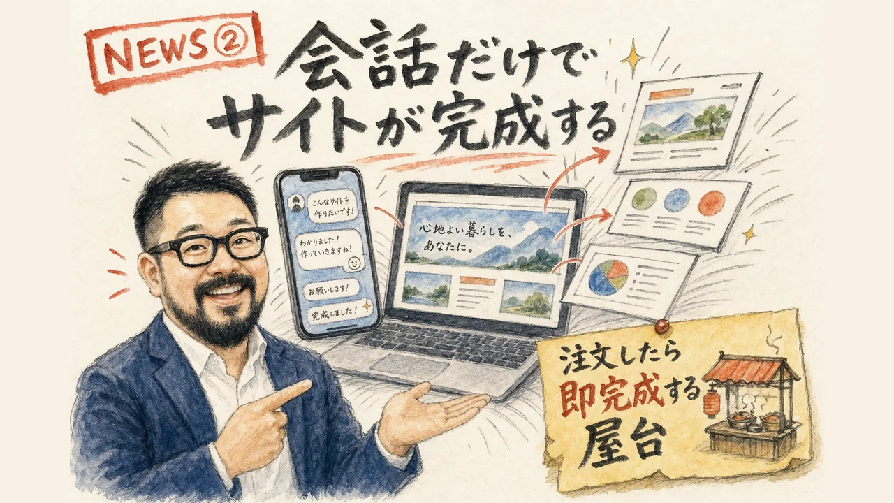 ChatGPT Sitesとデスクトップアプリの図解