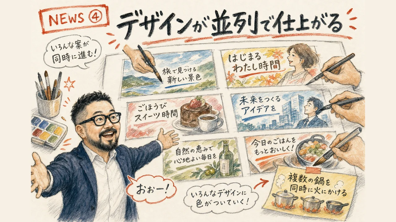 Figma並列AI画像編集の図解