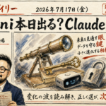 Gemini 3.5 Proが本日ローンチ目標？Claude Code延長の裏で中国が警告【最新AIニュース解説】2026年7月17日号