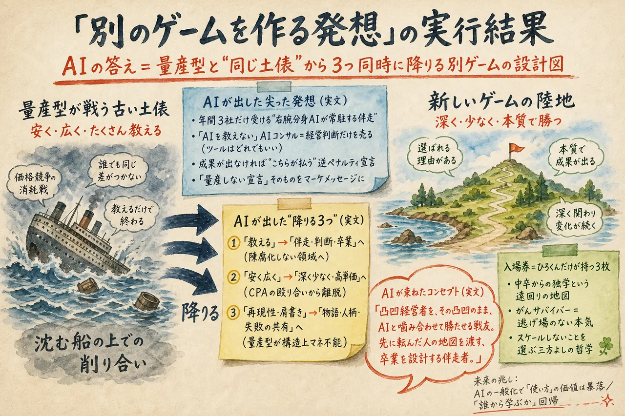別のゲームを作る Opusの実行結果図解