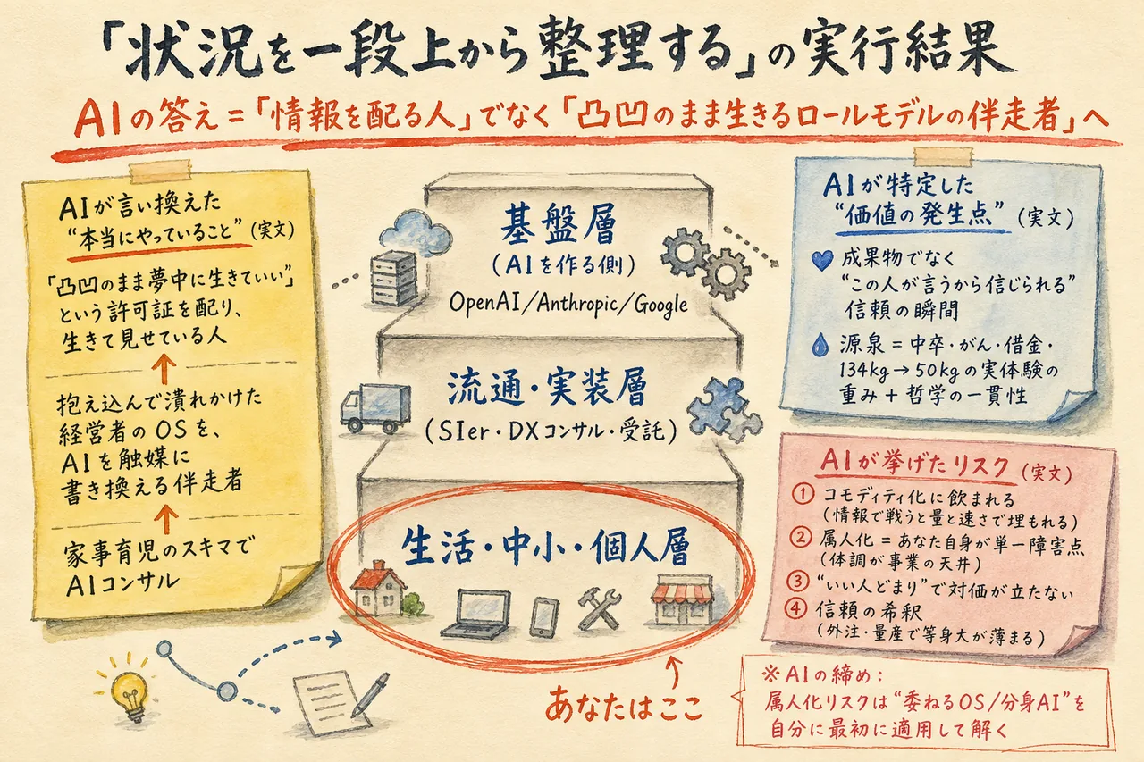 状況の明確化 Opusの実行結果図解