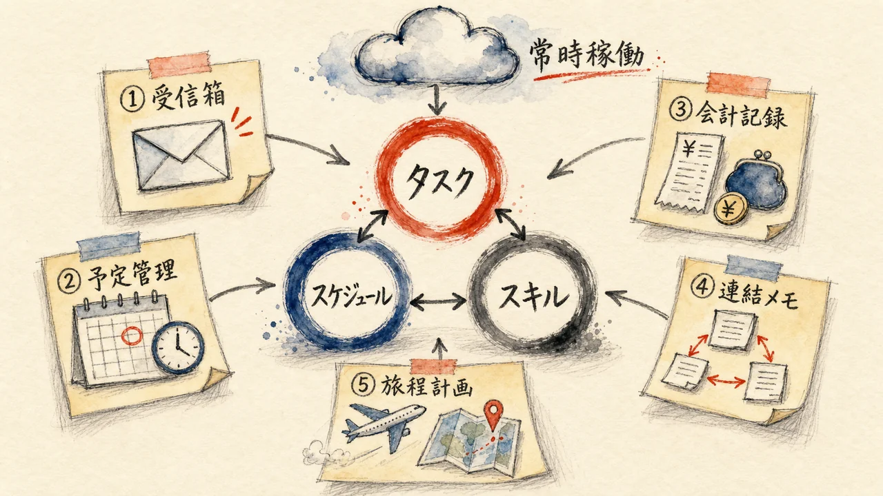 Gemini Sparkの全体像を示す構造化インフォグラフィック