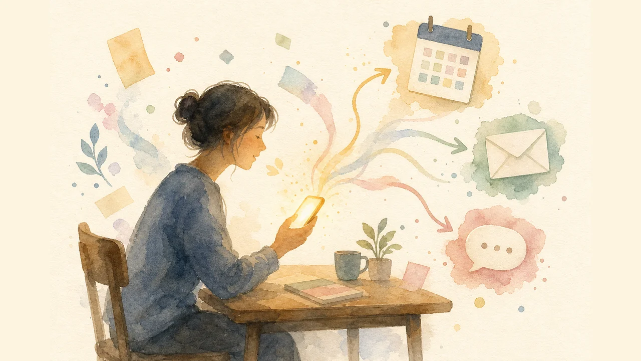 半年前に構想していたAI秘書の姿が、他人の手で先に形になっていた