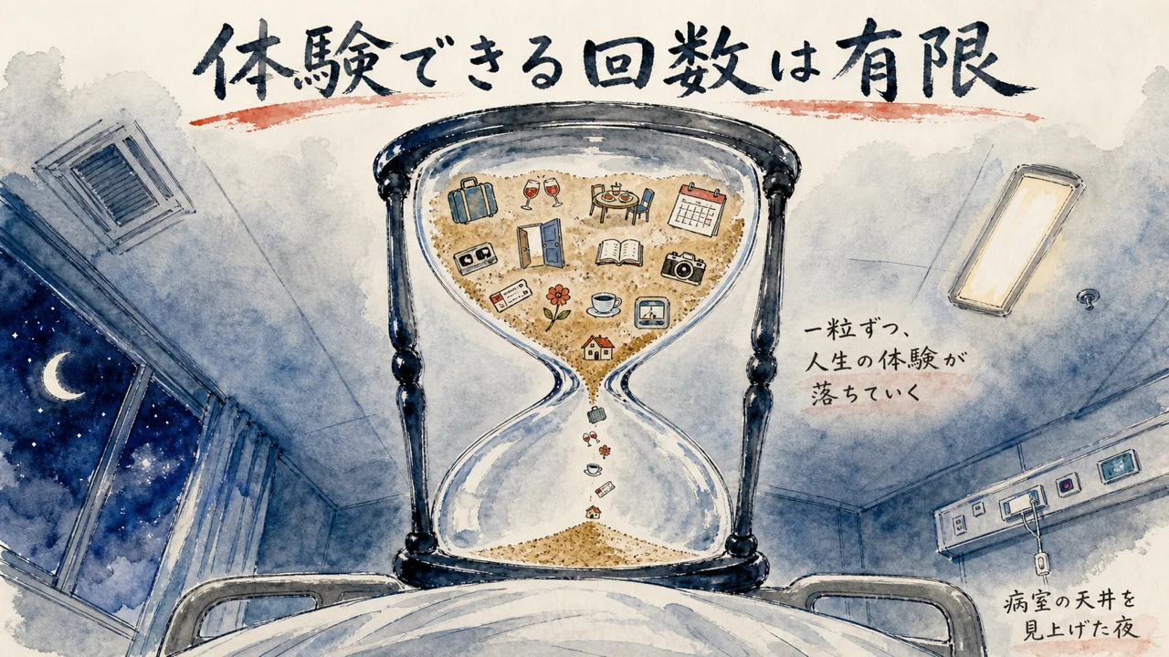 体験できる回数は有限