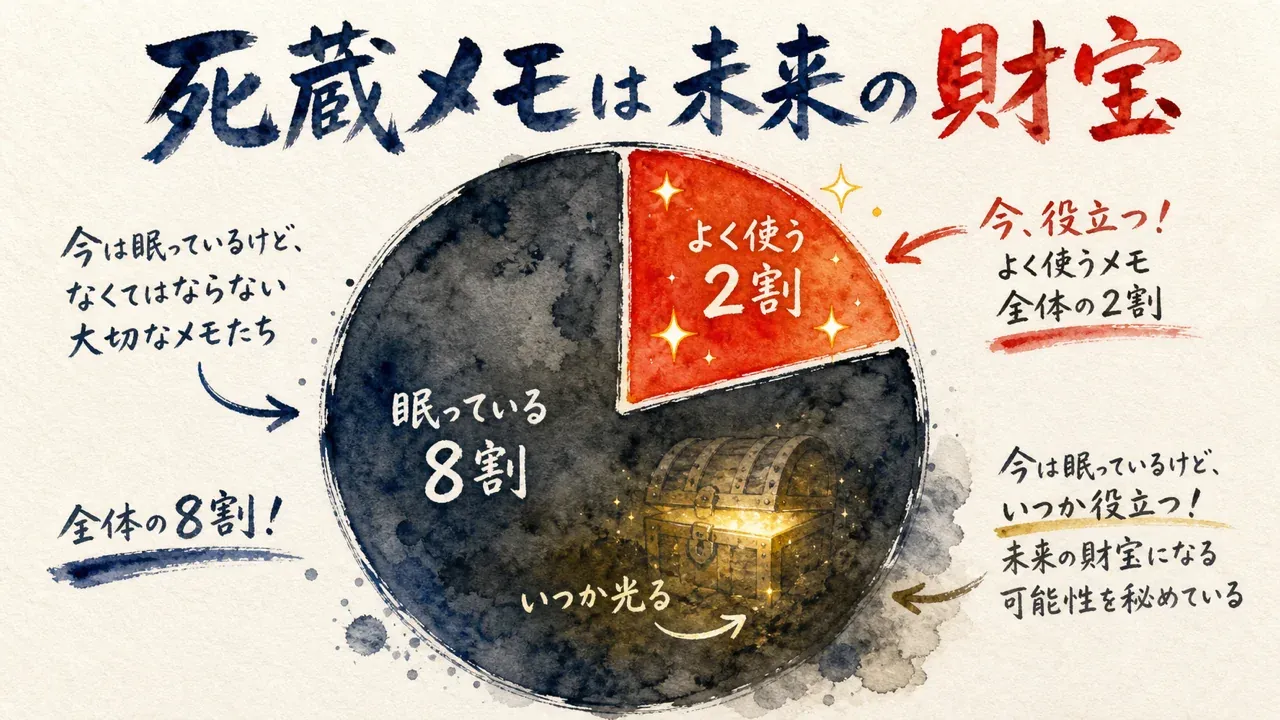 死蔵メモは未来の財宝