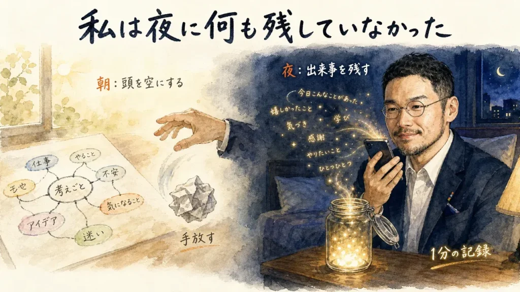 私は夜に何も残していなかった