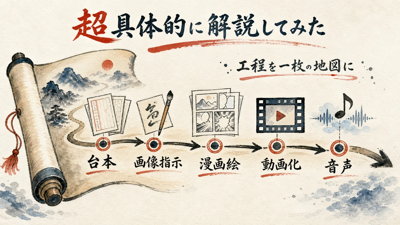工程を一枚の地図にする