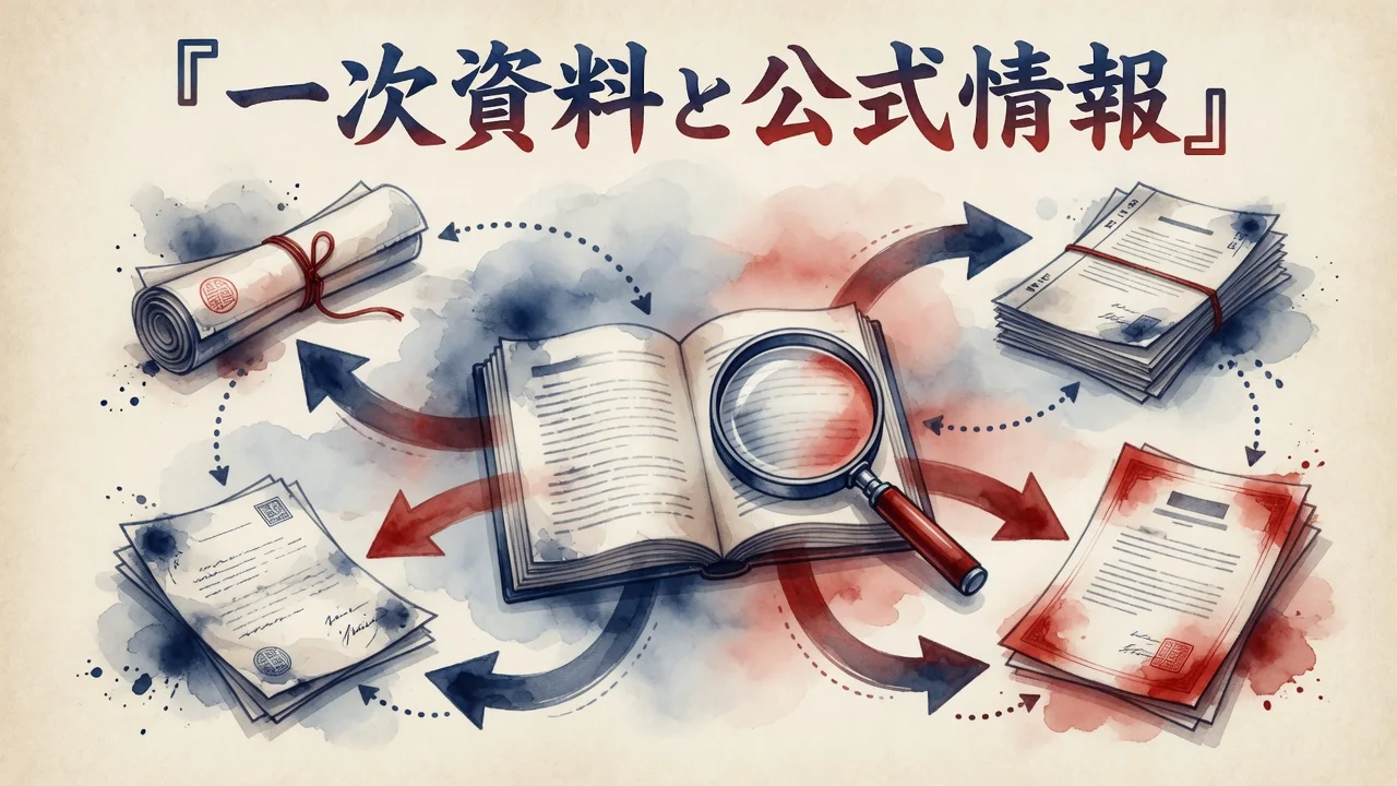参考にした主な一次資料・公式情報