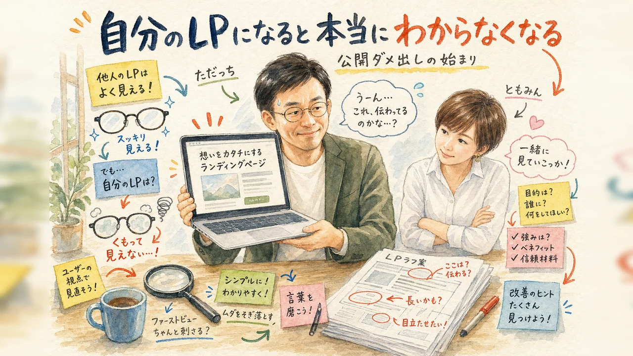 自分のLPだけ見えなくなる構造を図解する