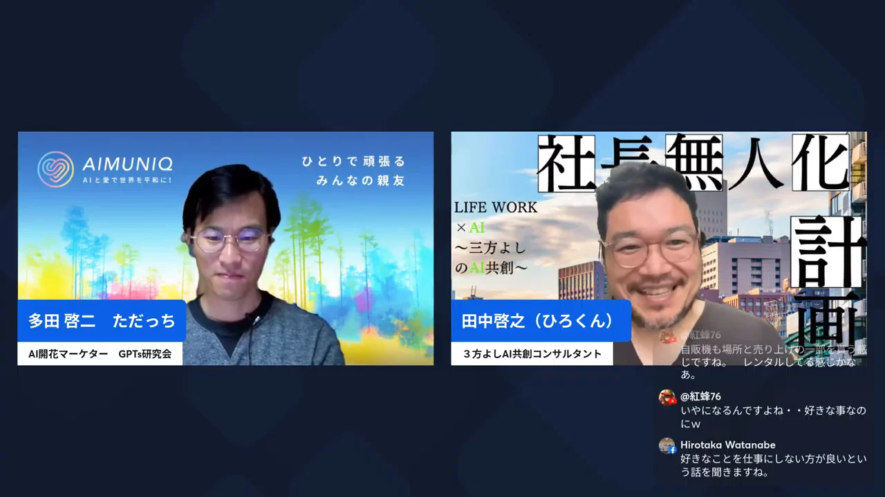 LIVE配信の様子（H2-6）