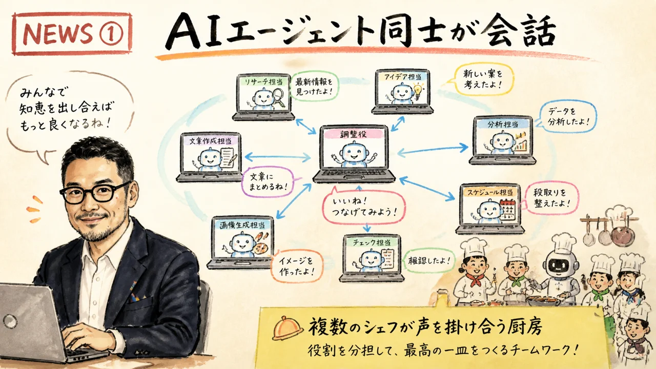 Claude Codeセッション間メッセージングの図解