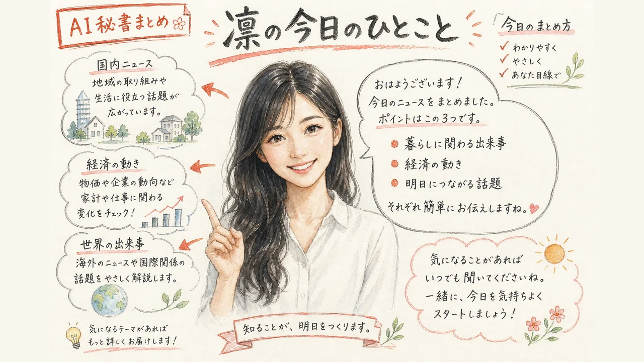 凛の今日のひとこと図解