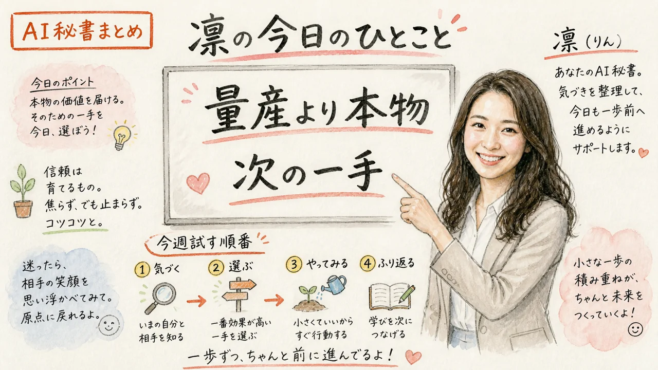 凛の今日のひとこと図解