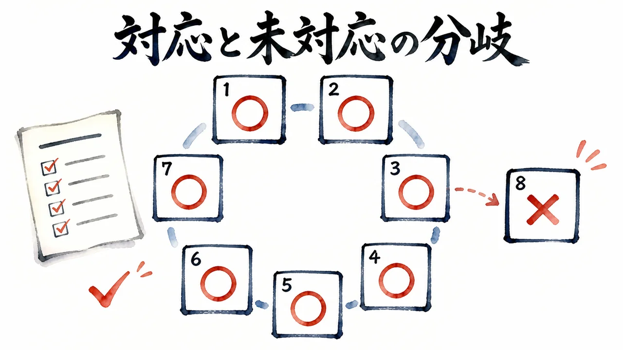 8つのAIクライアントの対応・未対応を示す図解