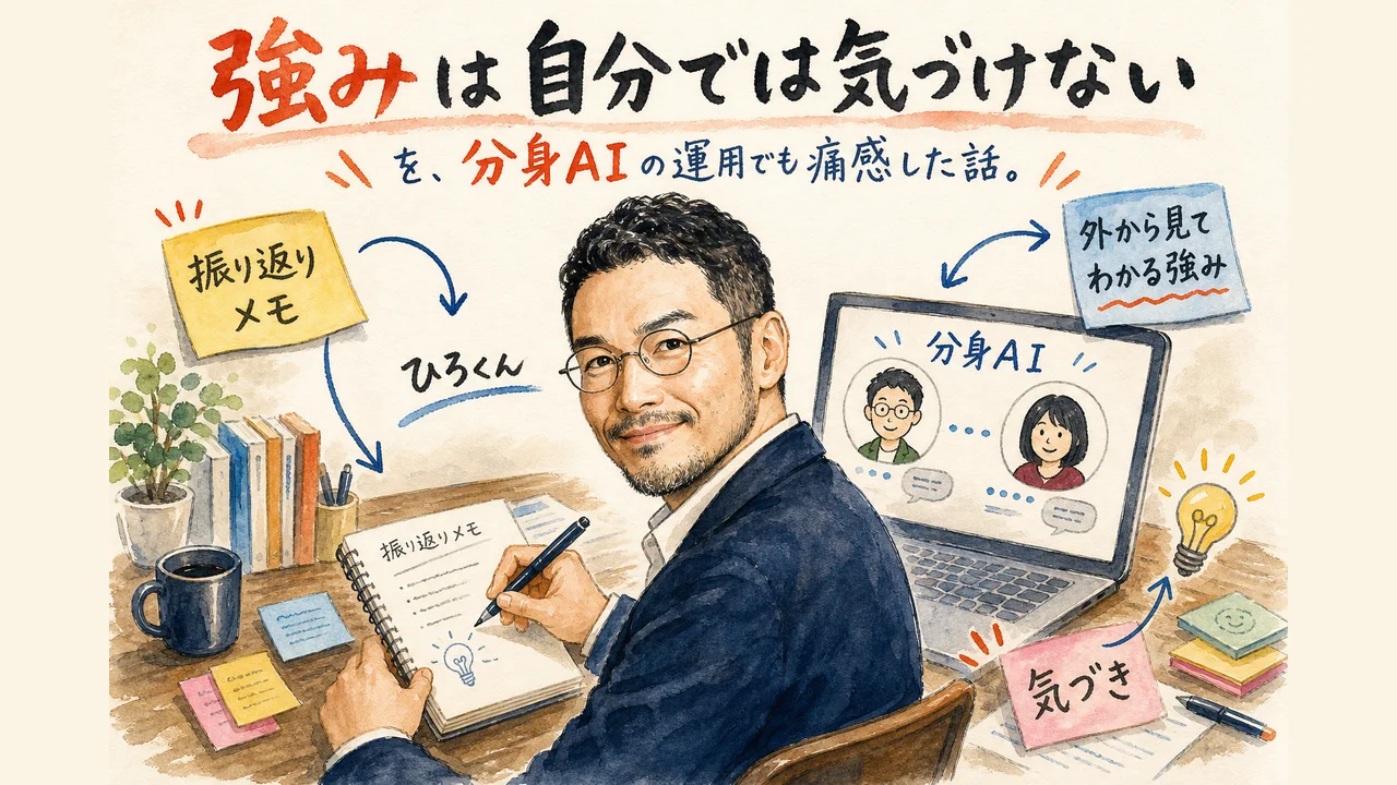 ひろくんコラム：強みは自分では気づけない