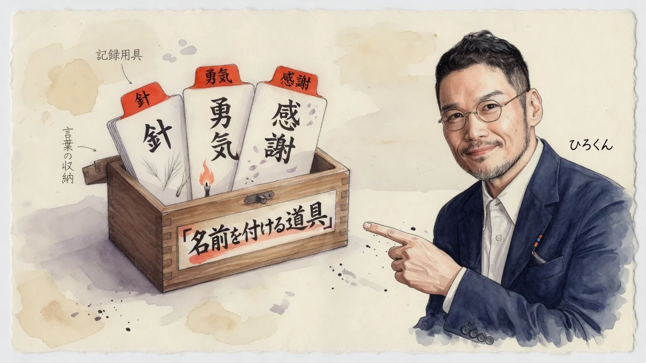 フレームワークは名前を付ける道具