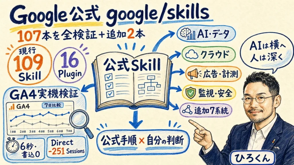 Google公式google/skills徹底解説
