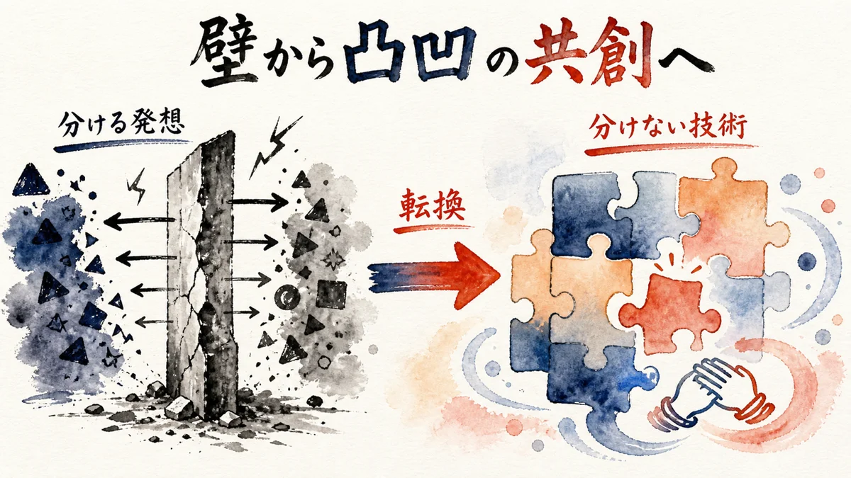 壁から凸凹の共創へ