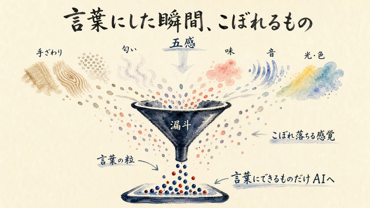 言語化しないと伝えられない——AIの入り口は、そこしかない