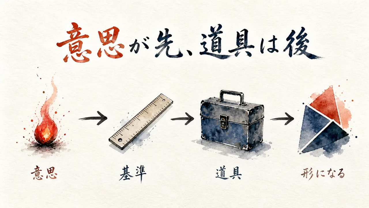「1番重要なのってやっぱ意思の力だと思うんですよね」——道具より先に要るもの