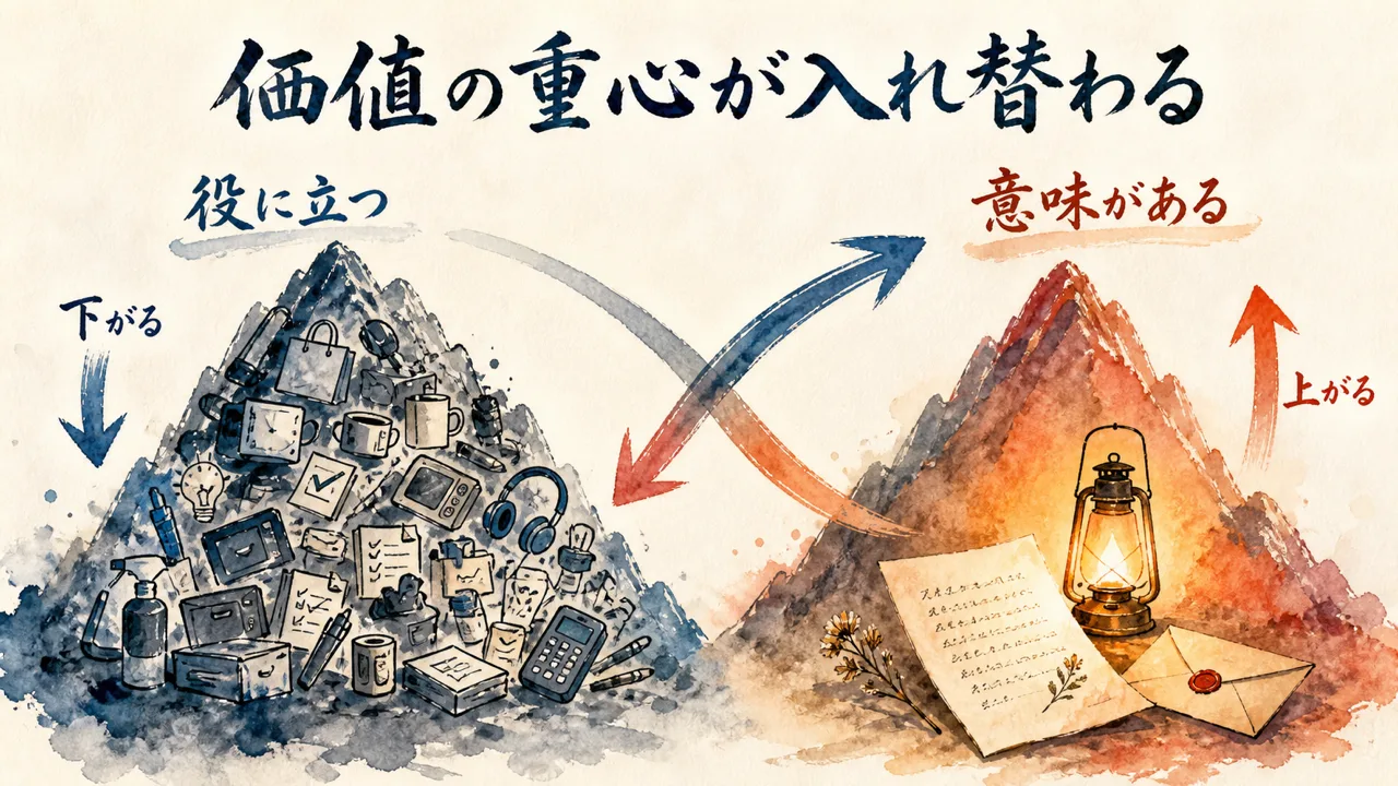 「役に立つ」から「意味がある」へ——価値の逆転現象