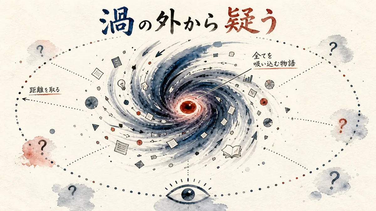 渦の外から疑う