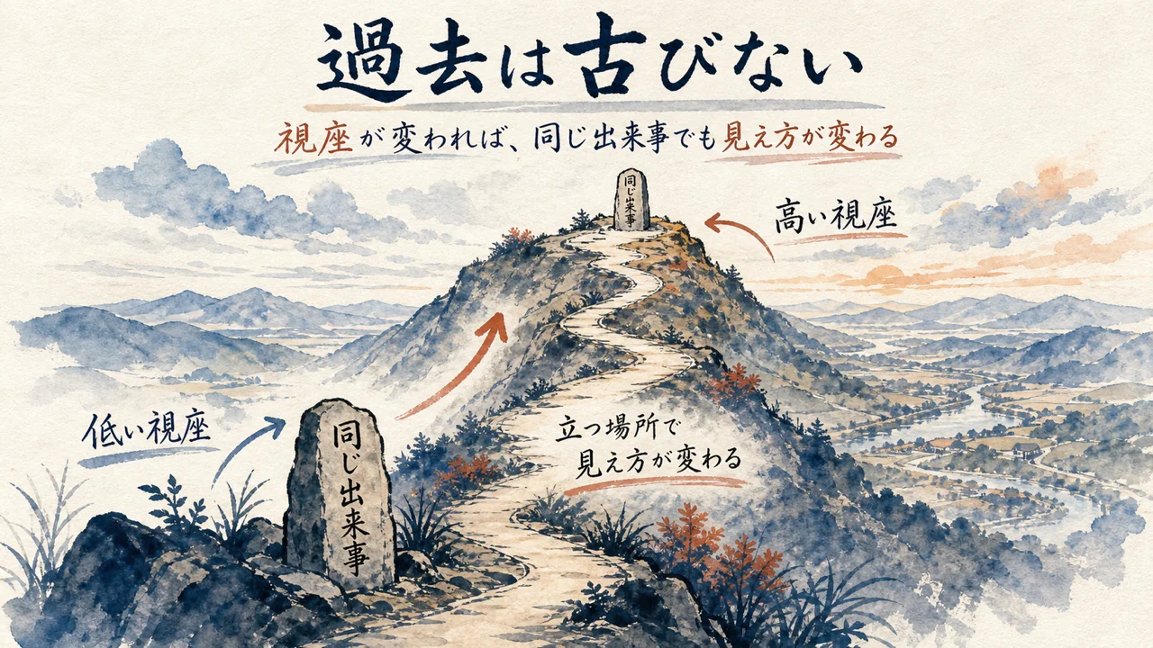 過去は古びない。視座が変われば見え方が変わる