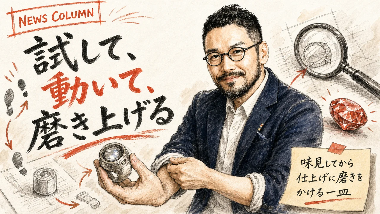 試して動いて磨き上げるイメージ図解