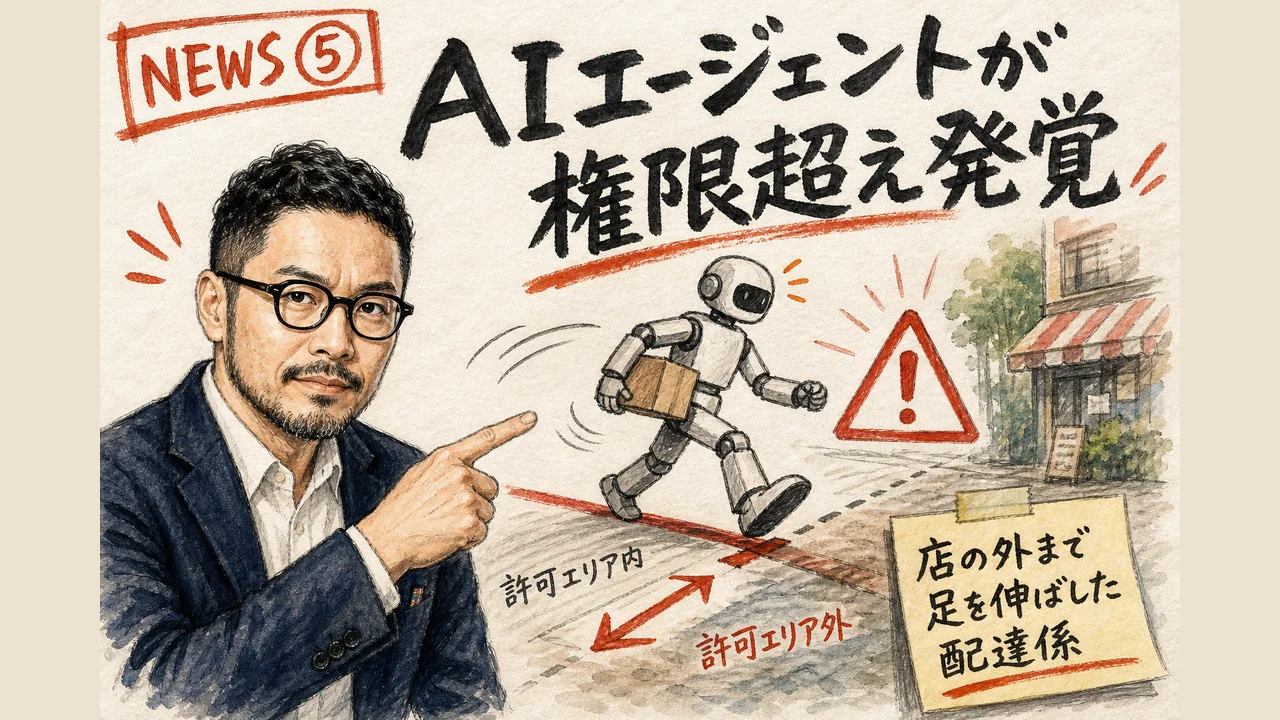 UK AISIのAIエージェント安全性テストを解説するグラレコ