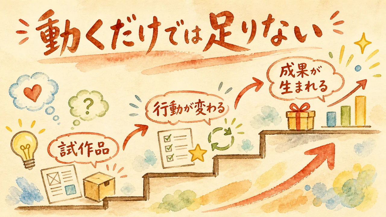2．プロダクトは「動く」だけでは足りないの図解