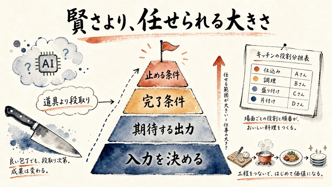 賢さより「どこまで投資できるか」を見る 図解