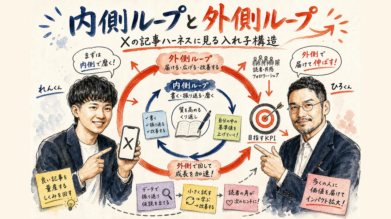 H2-2 大きなループと小さなループの入れ子構造 図解
