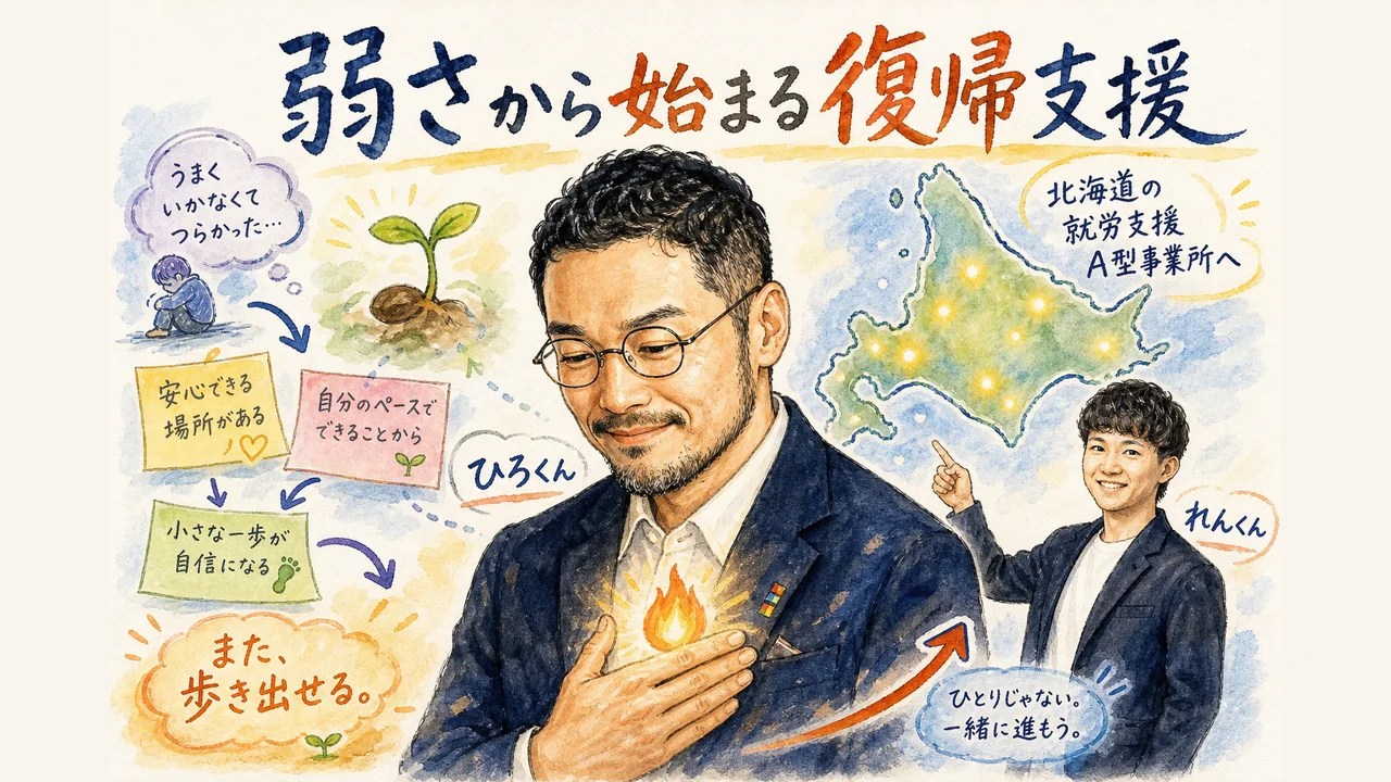 H2-4 北海道の就労支援A型事業所 図解