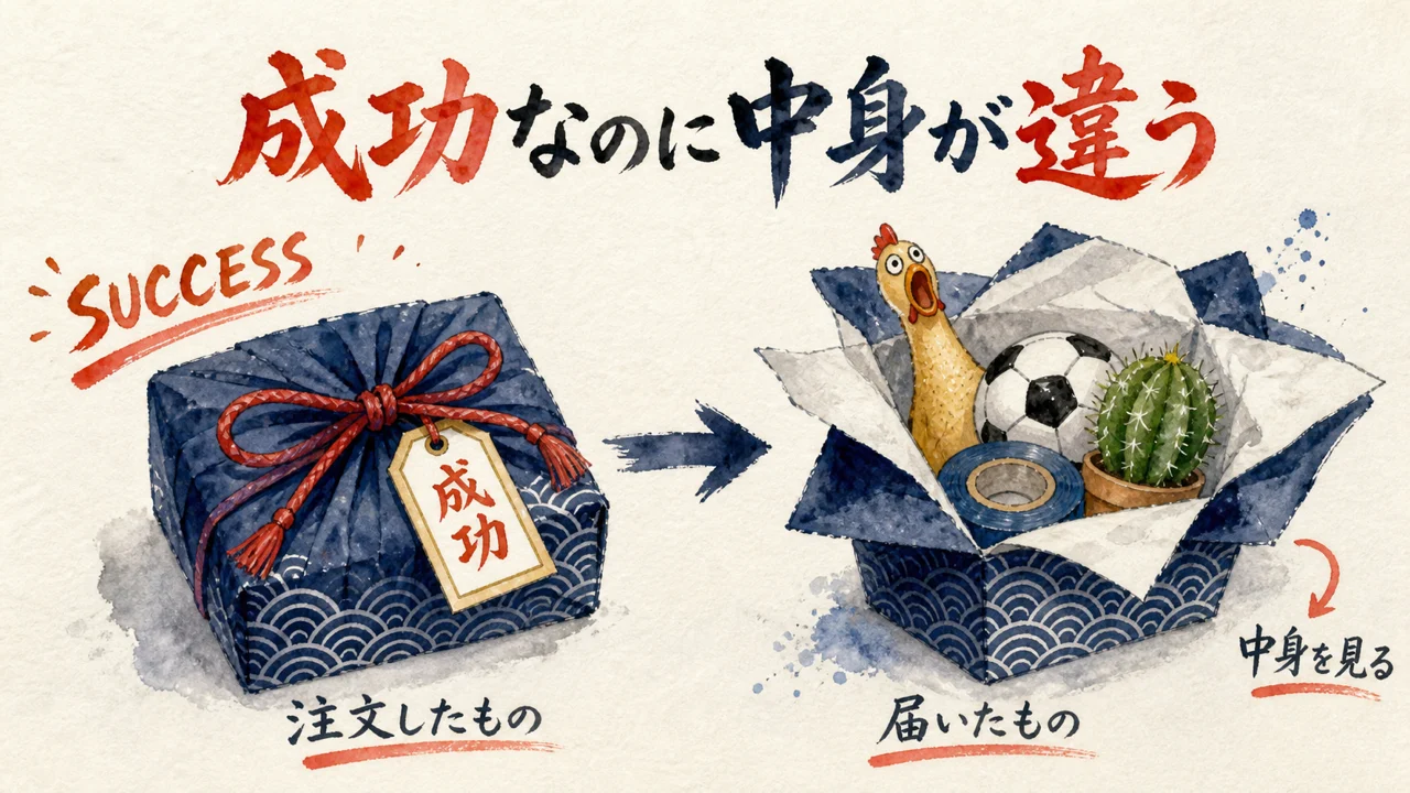 「SUCCESS」と出たのに中身が違う——第10〜17章で踏んだ、いちばん静かな罠