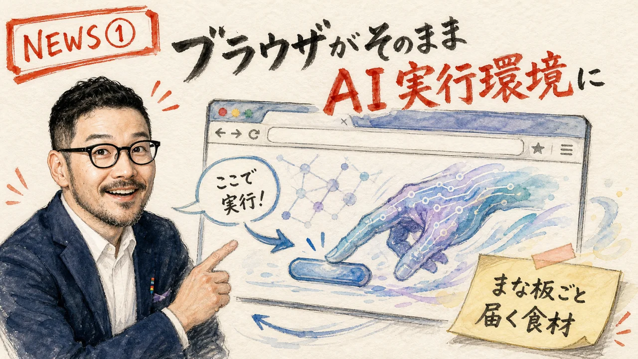 Claude Cowork Chromeサイドパネル統合の図解