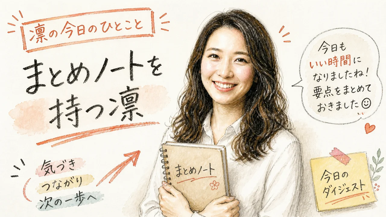 凛の今日のひとこと図解
