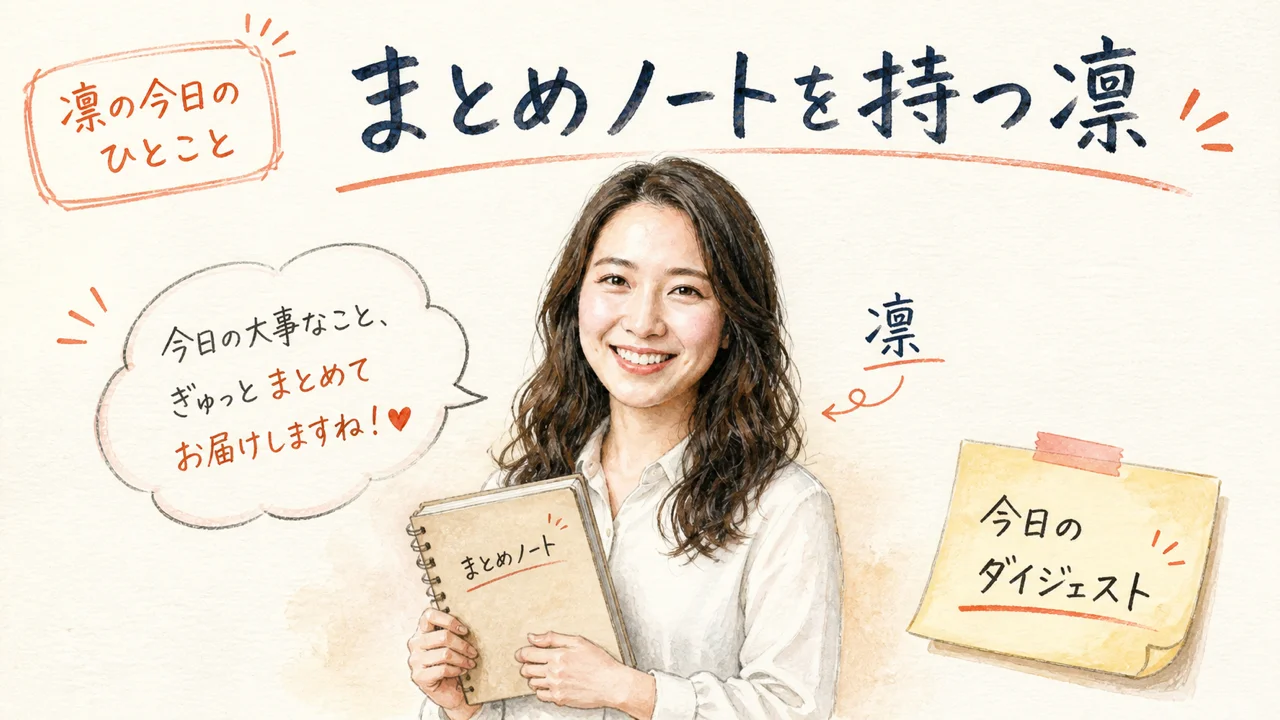 凛の今日のひとこと図解